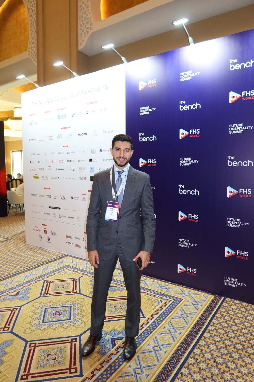 Nubar Manukyan at the Future Hospitality Summit, Dubai
